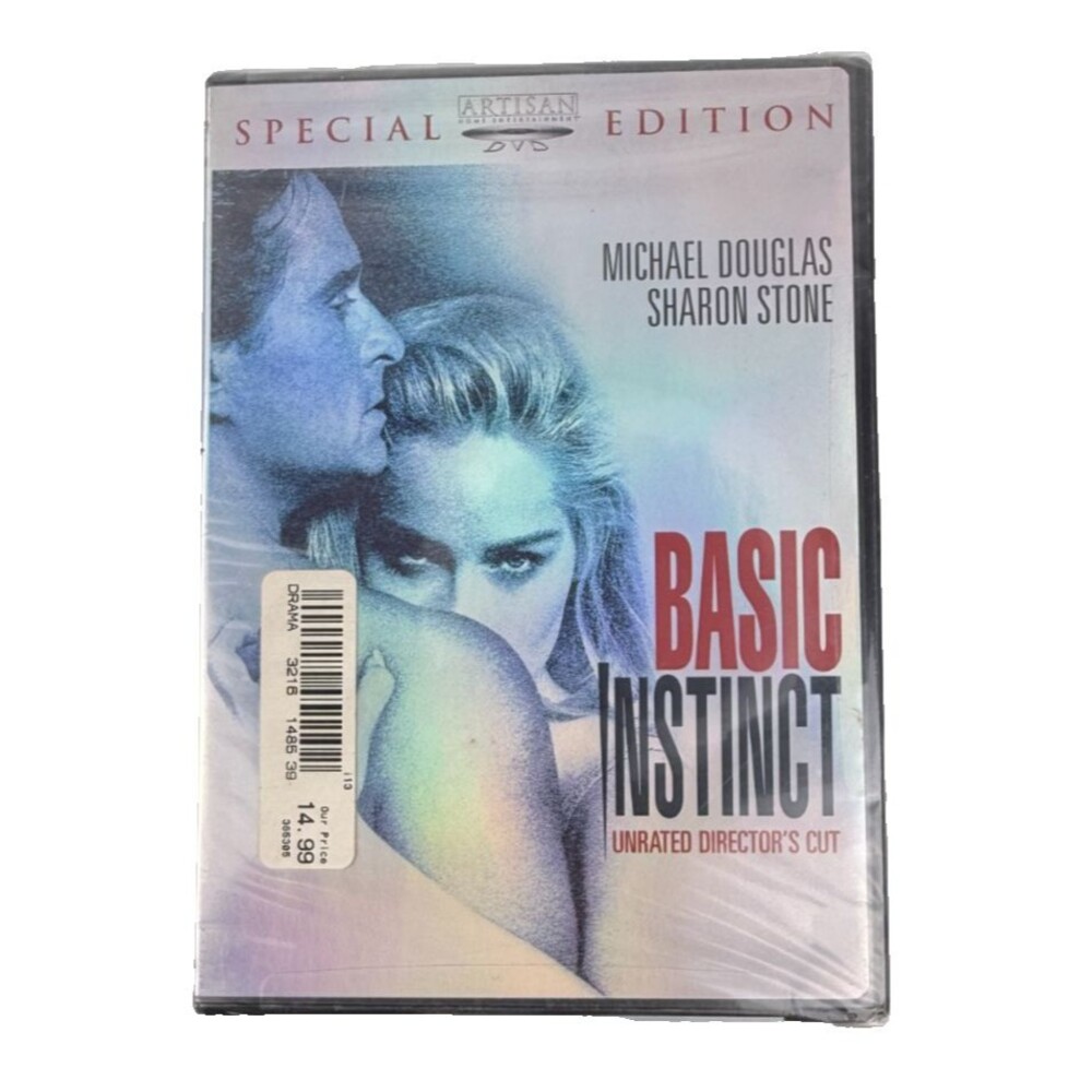 Basic Instinct DVD | Special Edition | Unrated Director's Cut New Sealed
